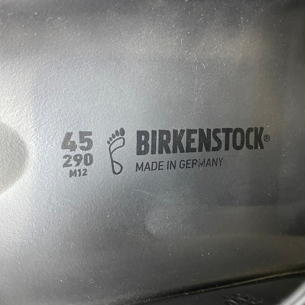 Birkenstock Arizona EVA Anthracite Metallic Gray Sandals Men 12 EU 45 Waterproof - Picture 8 of 11